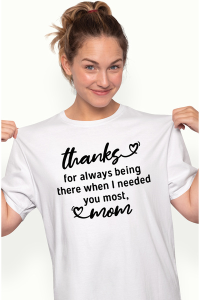 StoryGift Romania Tricou Femei cu mesaj de multumire pentru mama care a fost ...