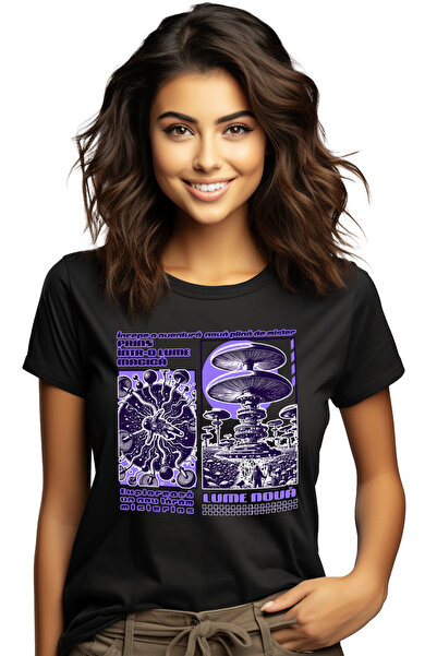 StoryGift Romania Tricou Femei Lume noua Astronaut intr-o lume magica cu impr...