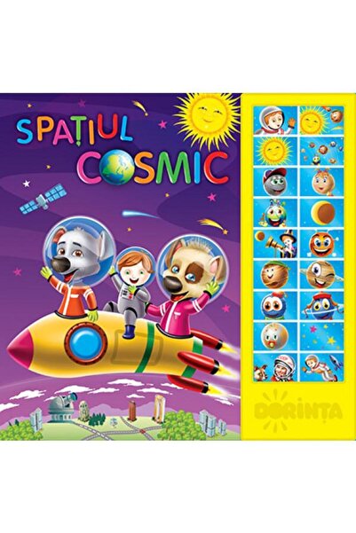Editura Dorinta Carte cu sunete. Spatiul cosmic