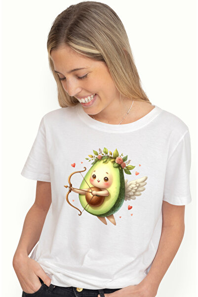 StoryGift Romania Tricou Femei cu un bebelus in costum de avocado, ilustratie...