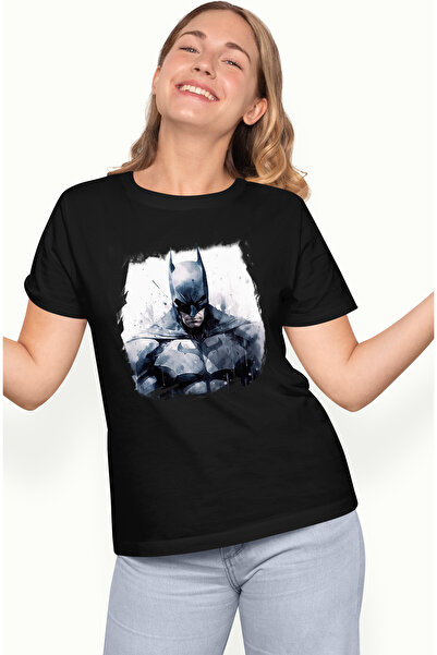 StoryGift Romania Tricou Femei Cu Batman, DC, Supereroi, Personaj, Costum, Li...
