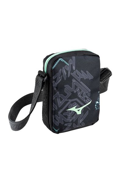 MIZUNO Pouch Waso Unisex Bag Black / Green