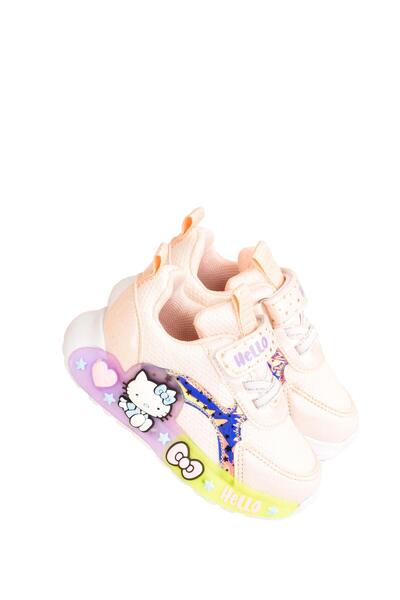 minibonito Günlük Kız Çocuk Spor Ayakkabı Hello Kitty Süs Detay Işıklı Taban ...