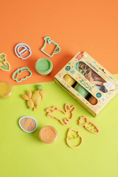 ChildGen Natural Play Dough Mini Premium Spring Set