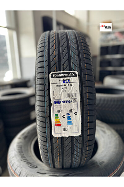 Continental CONTİNENTAL 205/55R19 97V XL FR ULTRACONTACT YAZ LASTİĞİ