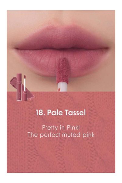 Romand Zero Velvet Matte Lip Tint by Rom&nd - 18 | Petal Tassel