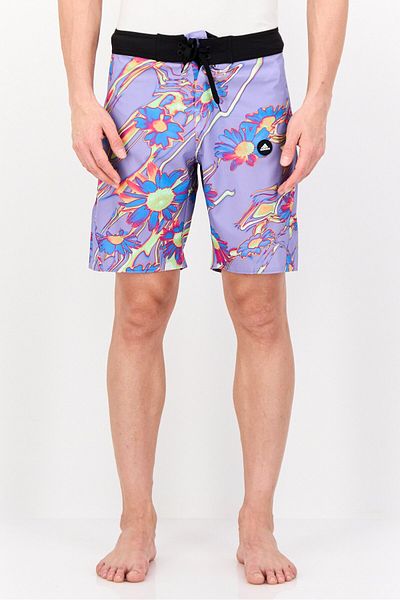 adidas Men Floral Print Board Short, Multicolor