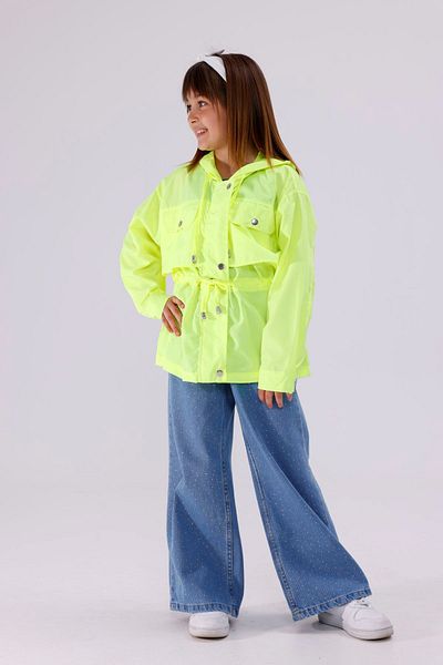 HAUSEkids 4-16 Years Dream Alice Water Repellent Girl's Raincoat-Yellow