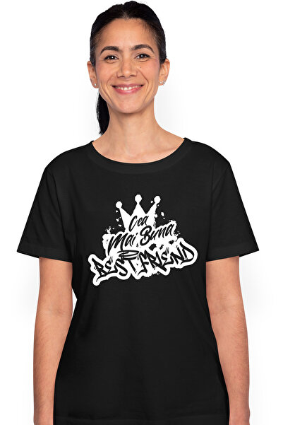 StoryGift Romania Tricou Femei Pentru Cea Mai Buna Best Friend, Apreciere, Ca...