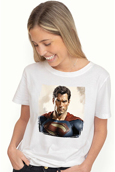 StoryGift Romania Tricou Femei Cu DC, Superman, Supereroi, Superputeri, Costu...