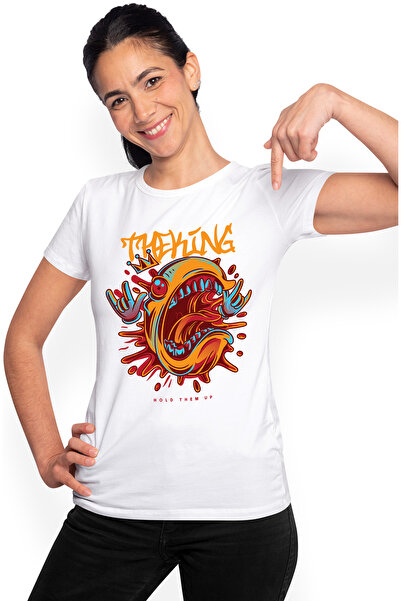 StoryGift Romania Tricou Femei Cu Text IN Engleza The king, Personaj Desene a...