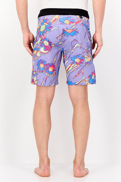 adidas Men Floral Print Board Short, Multicolor