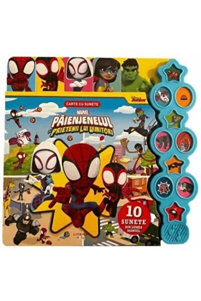 Editura Litera Disney. Marvel. Paienjenelul si prietenii lui uimitori. Carte ...