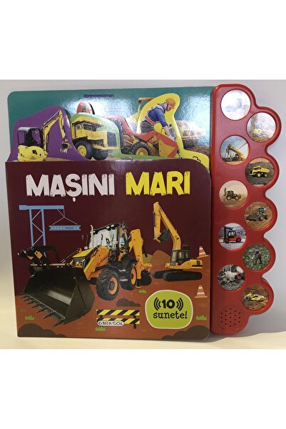 Editura Girasol Masini mari. Carte cu sunete