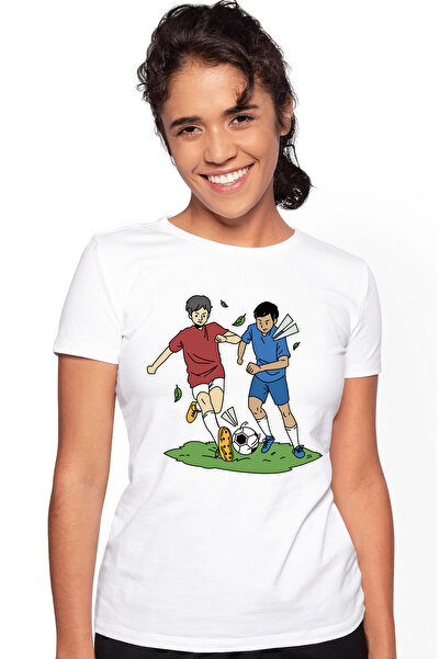 StoryGift Romania Tricou Femei Cu Copii, Football, Minge, Iubitori De Sport, ...