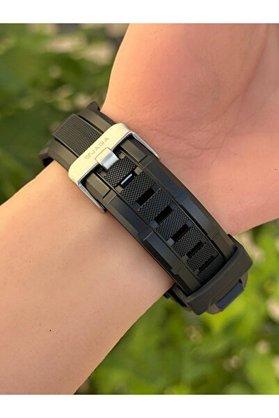 Jaga Digital 2 Years Warranty Alarm+Stopwatch+Light and Calendar 5 Atm Young Sports Men's Wristwatch Jg023