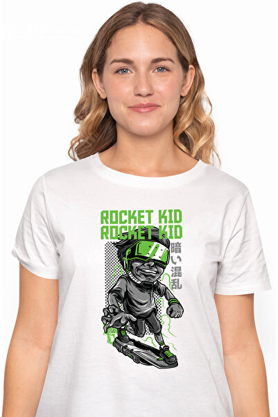 StoryGift Romania Tricou Femei Cu Baiat Cu Ochelarii VR, Fata Zambitoare, Tex...