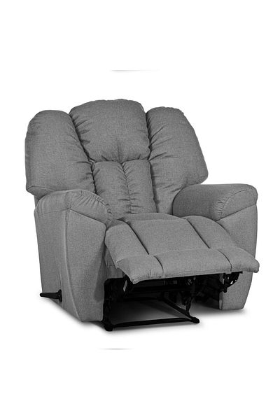 Lazy Vibes Canvas Recliner Chair | Modern Rocking Chair in Luxury Linen Fabric