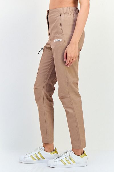 adidas Women Sportswear Fit Outdoor Cargo Pants, Brown