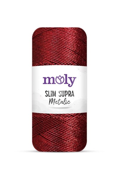 Moly Slim Supra Metalic El Örgü İpi 200 gr