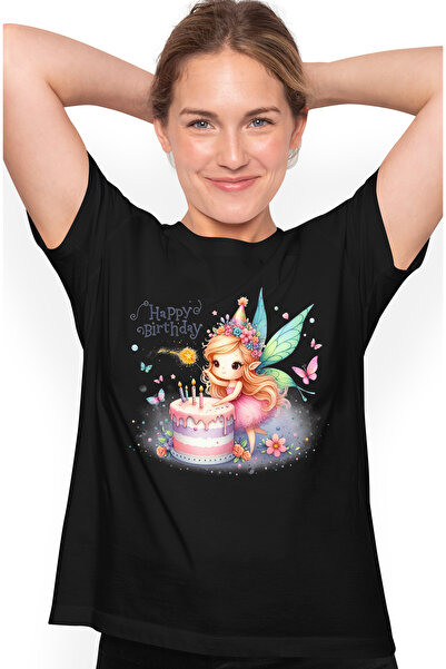 StoryGift Romania Tricou Femei cu o fetita dragalasa cu aripi de zana, rochit...