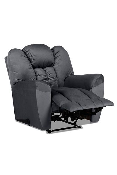 BACK COMFORT Royal Seat | Velvet Rocking & Rotating Recliner Chair