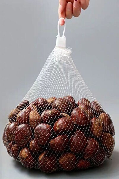 porporashop Kuruyemiş Filesi, Meyve Sebze Filesi, Askılı Klipsli, 1 Kg Ürün T...