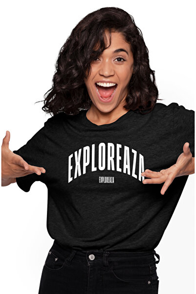 StoryGift Romania Tricou Femei Cuvantul Exploreaza, Motivational, Self Help, ...