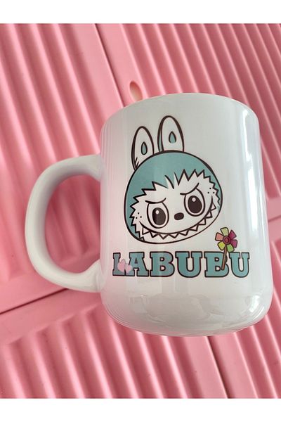By Selen Suyolcu Labubu Printed Mug