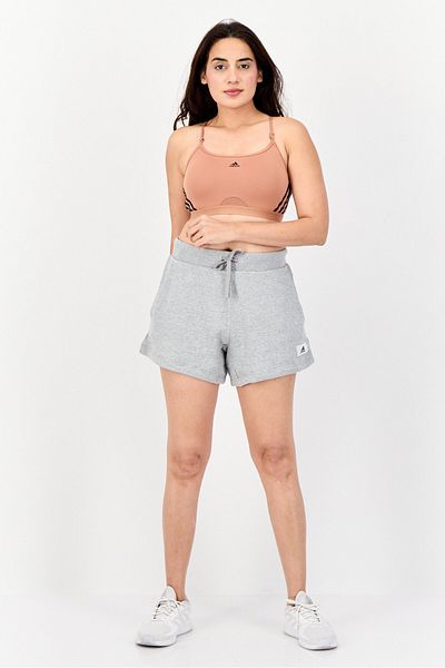 adidas Women Sportswear Fit Outdoor Shorts, Grey