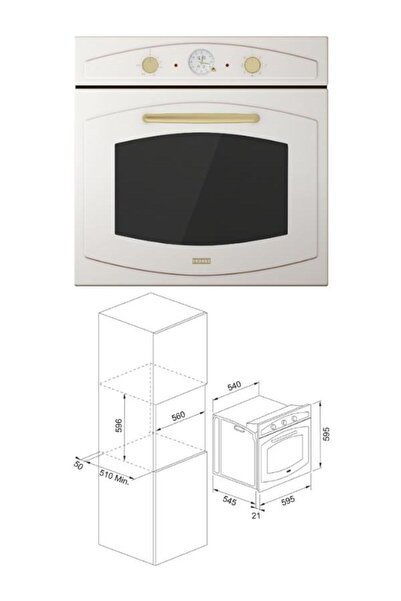 Franke Classic Line Krem Rustik Ankastre Set (fch 604 3g Tc Pw C Ocak/fco 86 H Fırın/fco 70 Pw G Dav
