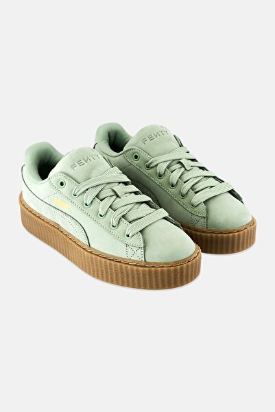 Puma Men Creeper Phatty Nubuck Lace Up Outdoor Shoes, Green