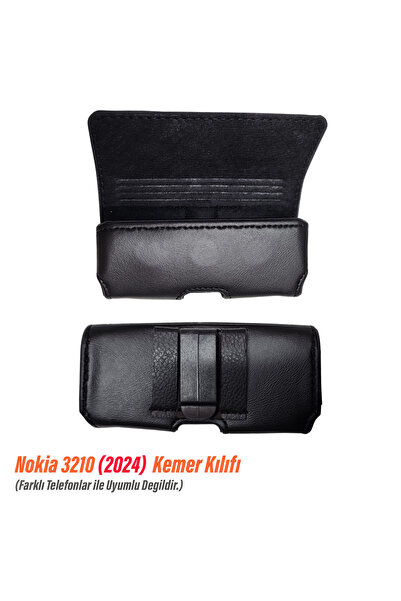 EXENAR Case for Nokia 3210 (2024) Case with Keys Phone Belt Case Waist Bag