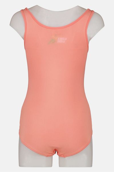 adidas Women One Piece Brand Logo Swimwear, Orange