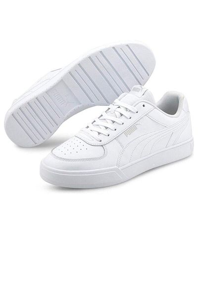 Puma Caven Unisex White Sneakers 38081001