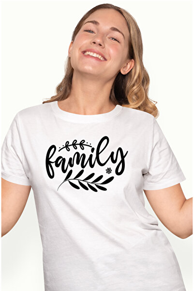 StoryGift Romania Tricou Femei cu ramurele pentru o familie fericita si iubit...