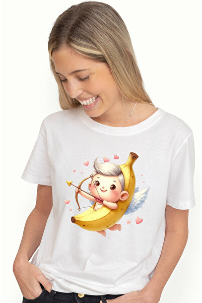 StoryGift Romania Tricou Femei cu un bebelus in costum de banana, ilustratie,...