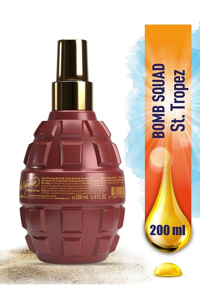 Eda Taşpınar St. Tropez Glitter Bronzing Bomb -200 ml (Egy0084)