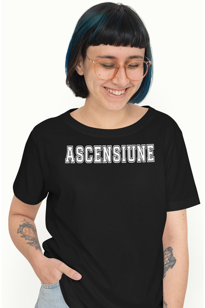 StoryGift Romania Tricou Femei Ascensiune, Mesaj Motivational, Text Inspirati...