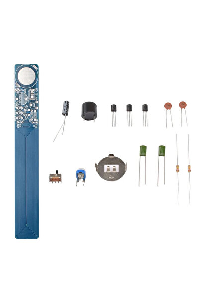 ROBİZ Metal Sensör Diy Kit Dedektör Elektronik Lehimleme Eğitim Devresi DC 5V Temassız Algılayıcı Oyun