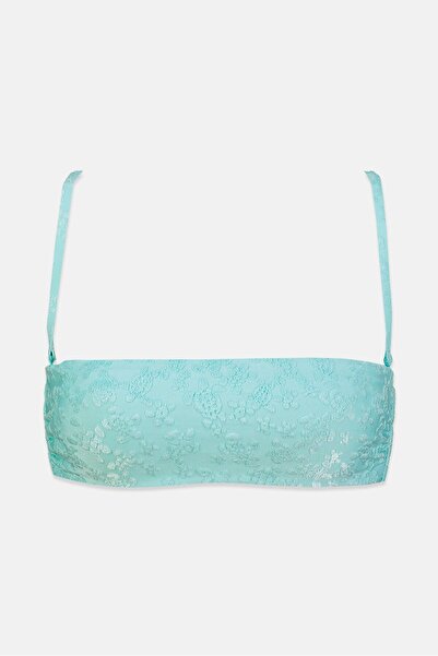 VILEBREQUIN بيكيني علوي مبطن مطرز للنساء، لاجون