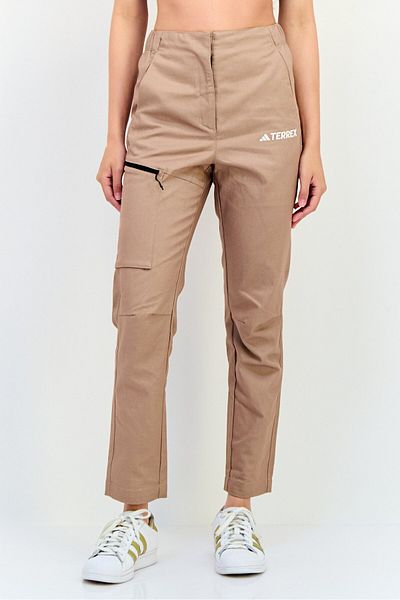 adidas Women Sportswear Fit Outdoor Cargo Pants, Brown