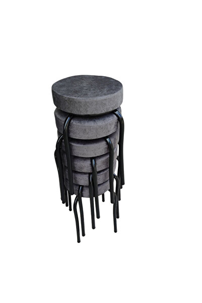 GüleryüzHome Tabure 6 Lı İç İçe Geçebilen