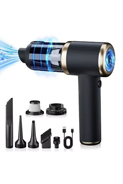 ErginGroup 4000mah 5500pa Emiş Oto Kablosuz Taşınabilir Ev Araç Araba Şarjlı ...