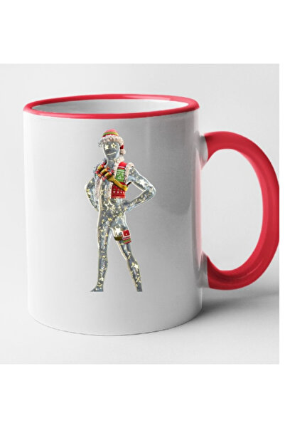 OEM Cană personalizată Fortnite cu mâner roșu - Blinky, INOVATIX®. 330ml