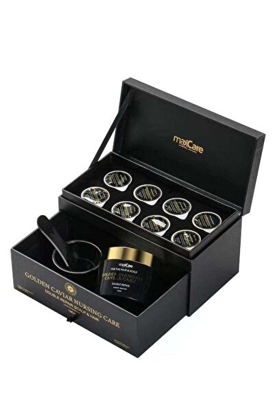 Maxcare علاج ماكس كير الذهبي بالكافيار لإصلاح فروة الرأس | عناية مكثفة بفروة الرأس والشعر | لا يتطلب تبخيرًا