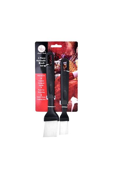 Smart Cook Plastic brush for cooking, baking and spreading oils, 2 pieces