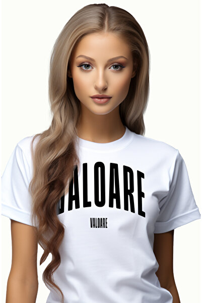 StoryGift Romania Tricou Femei Cuvantul Valoare, Motivational, Self Help, Int...