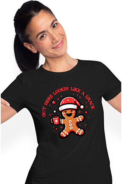 StoryGift Romania Tricou Femei cu biscuit cu mesajul "Out here lookin' like a...