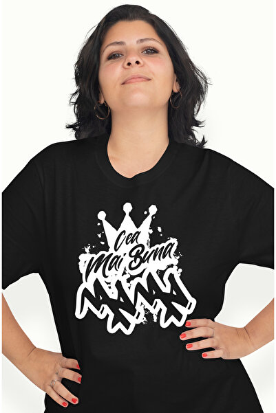 StoryGift Romania Tricou Femei Pentru Cea Mai Buna Mama, Apreciere, Cadou, Ra...